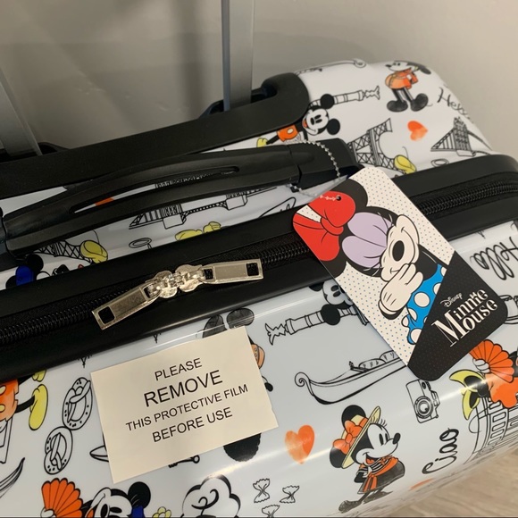 NWT Disney Minnie Mouse Collection Suitcase - 28” - Picture 3 of 7